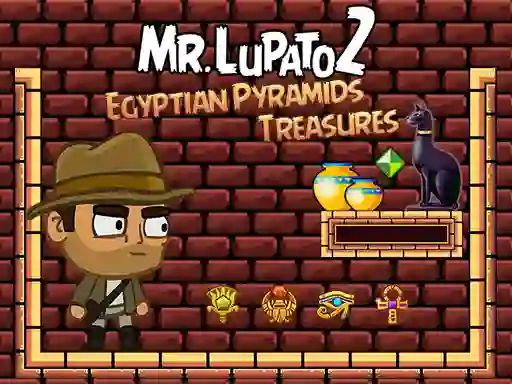 Mr Lupato 2: Egyptian Pyramids Treasures — free online game