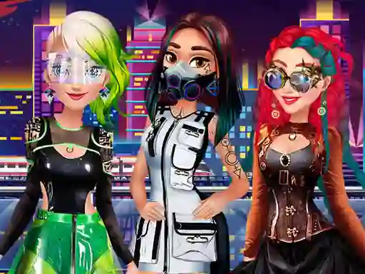 Cyberpunk City Fashion — free online game