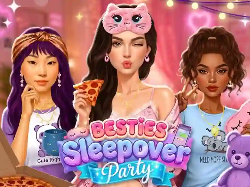 Bestie Sleepover Party — nemokamas žaidimas internete