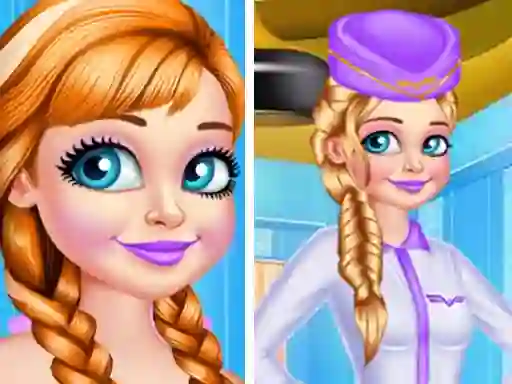 Princess Stewardess — free online game