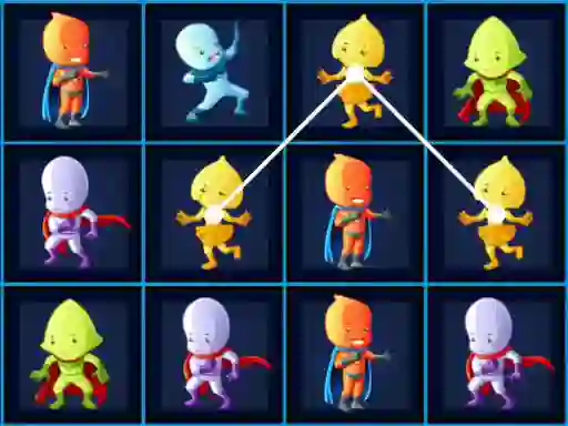 Superheroes Connect Deluxe — free online game