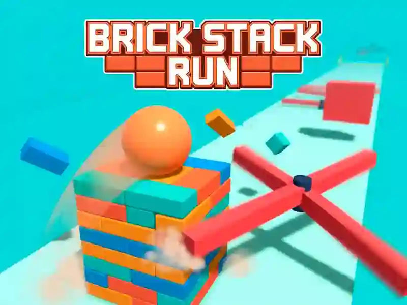 თამაში Brick Stack Run ონლაინ