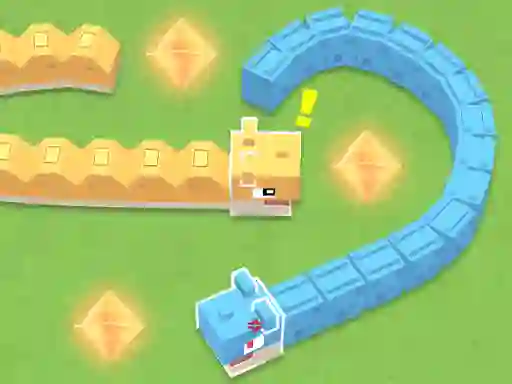 Merge Snake Battle — free online game