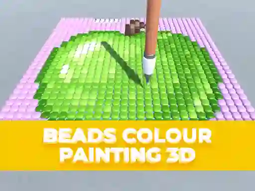 Beads Colour Painting 3D — free online game
