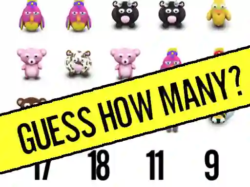 Guess How Many — безплатна онлайн игра
