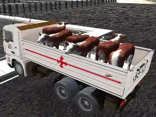 Truck Transport Domestic Animals — free online game