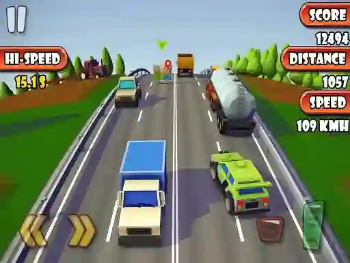 Furious Highway Road Car — free online game