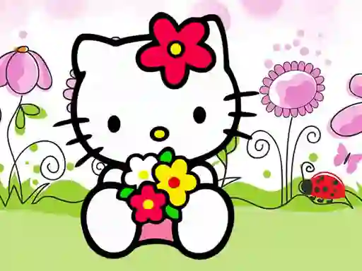 Hello Kitty Jigsaw — free online game
