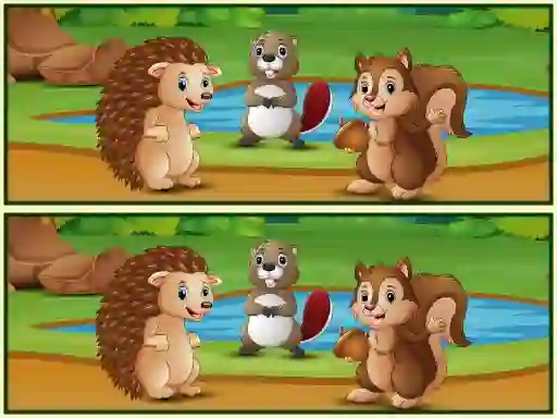Spot The Differences Forests — free online game