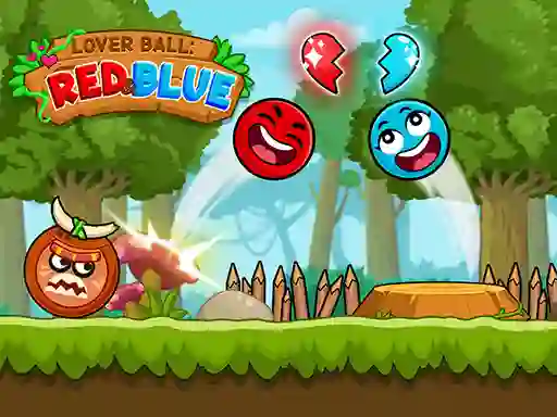 Lover Ball: Red & Blue — free online game
