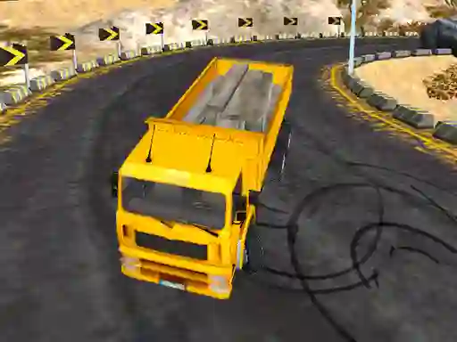 Long Trailer Truck Cargo Truck Simulator Game — free online game