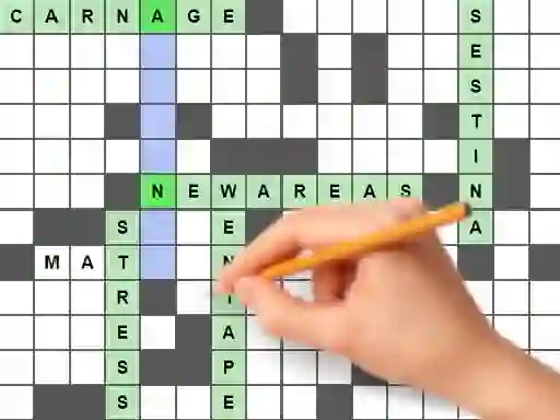 Crossword Puzzles — لعبة مجانية اون لاين