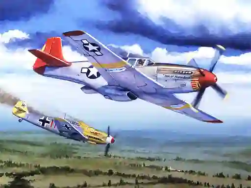 Air Combat Slide — free online game