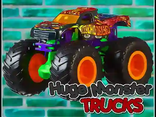 Huge Monster Trucks — free online game