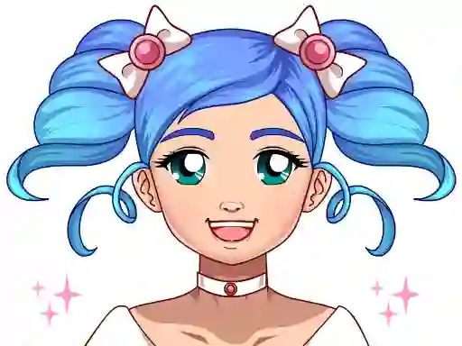 Kawaii Magical Girl Dress Up Game — free online game