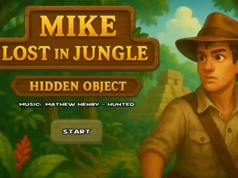 Mike Lost In Jungle Hidden Object