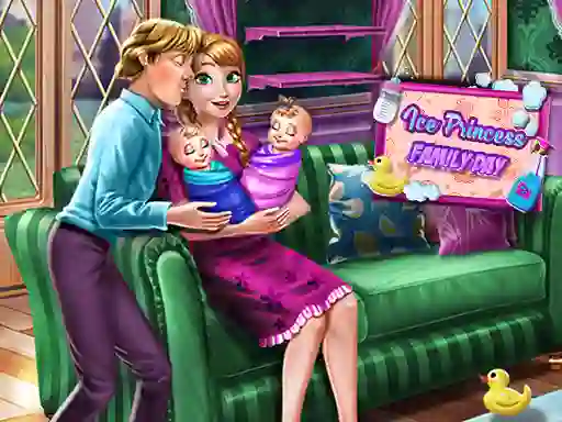 Ice Princess Family Day — free online game