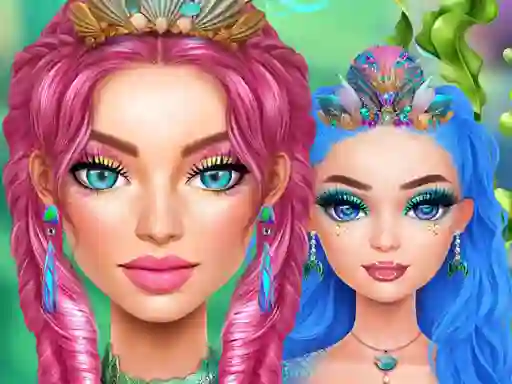 Mermaidcore Makeup — free online game