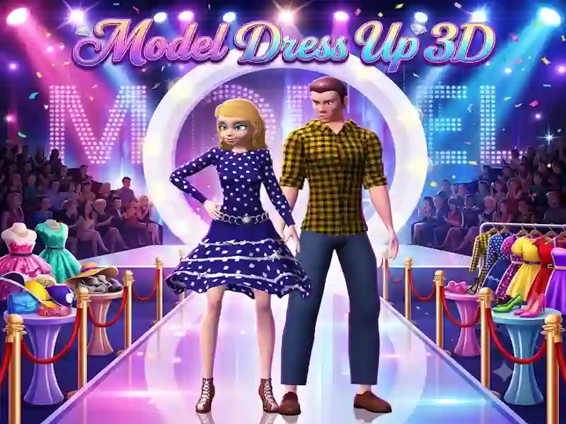 თამაში Model Dress Up 3D ონლაინ