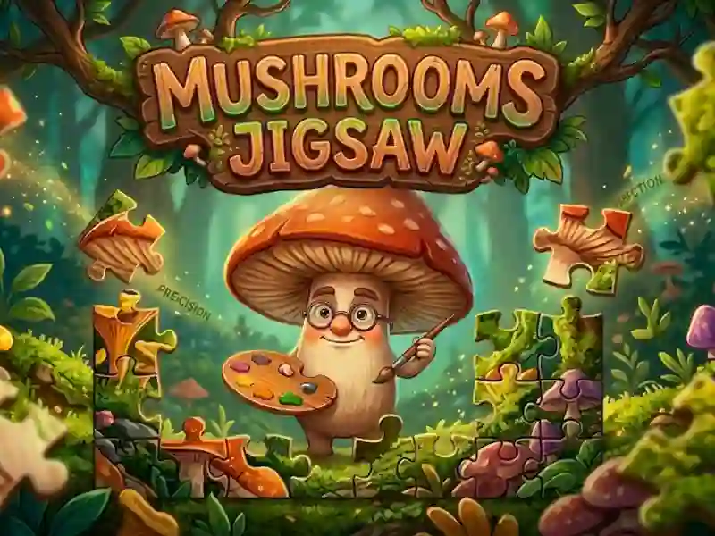 Игра Mushrooms Jigsaw онлајн