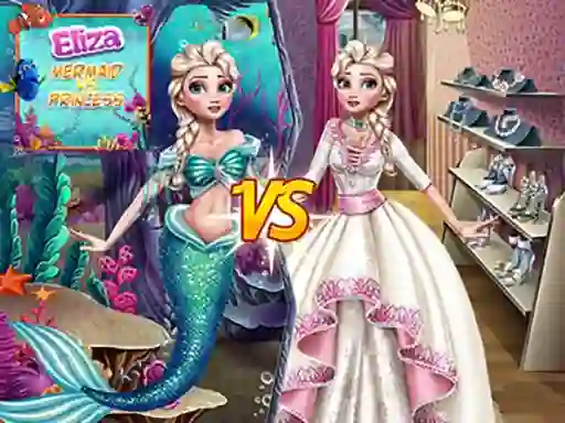 Eliza: Mermaid or Princess — free online game