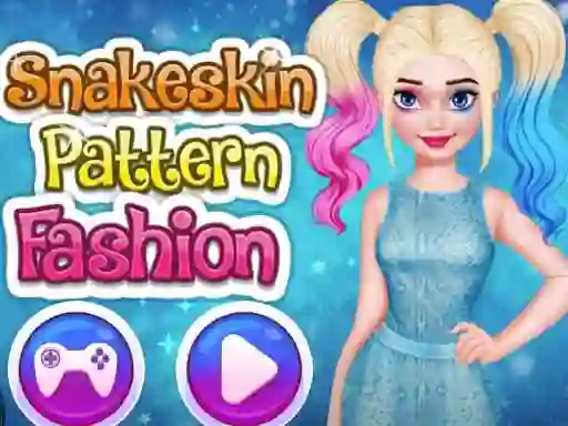 Snakeskin Pattern Fashion — free online game