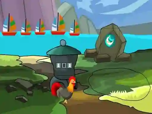 Laro Rooster Hen Escape online
