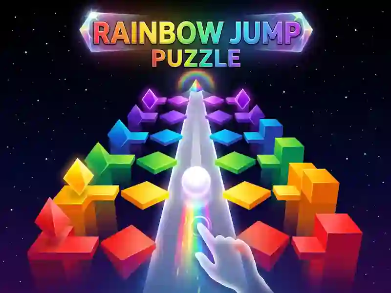 Rainbow Jump Puzzle
