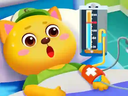 Baby Panda Hospital Care — free online game