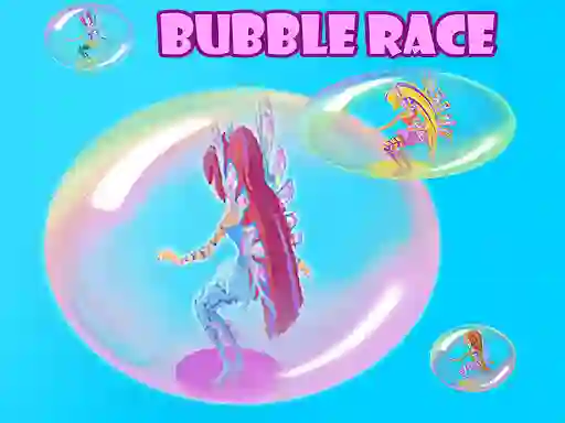 Winx Bubble Race — free online game