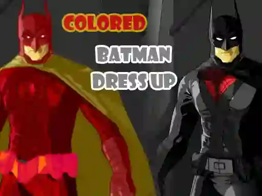 Colored Batman Dress Up — free online game