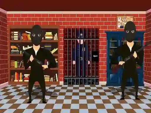 Rescue The Officers — لعبة مجانية اون لاين