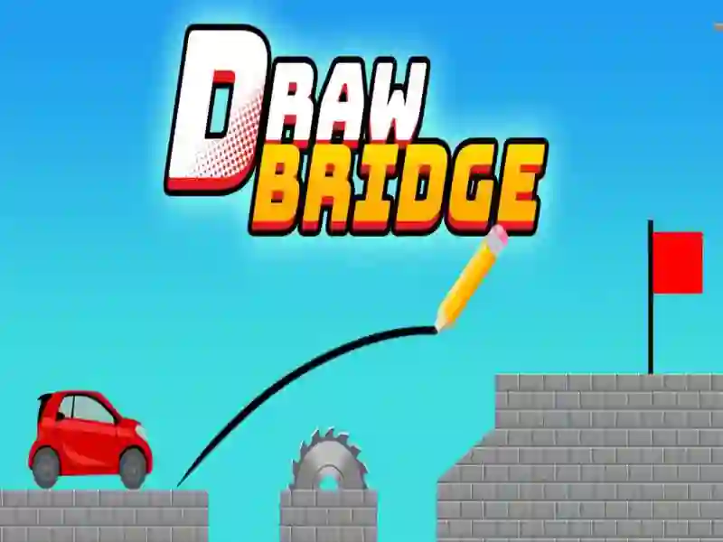 Draw Bridge Brain Game Draw Bridge Brain Game