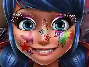 Ladybug Glittery Makeup — free online game