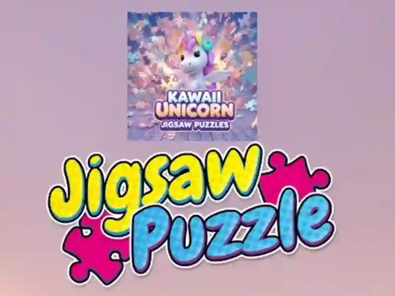 Kawaii Unicorn Jigsaw Puzzles