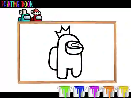 Among Them Painting Book! — free online game