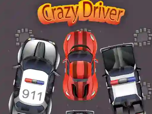 Crazy Driver Police Chase  — free online game