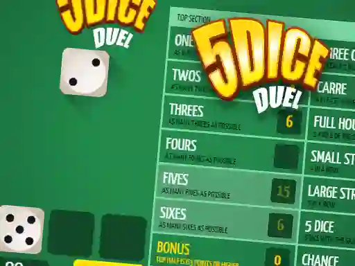 5 Dice Duel  — free online game