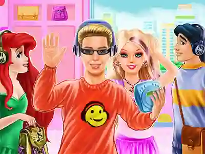 Princess highschool trends — free online game