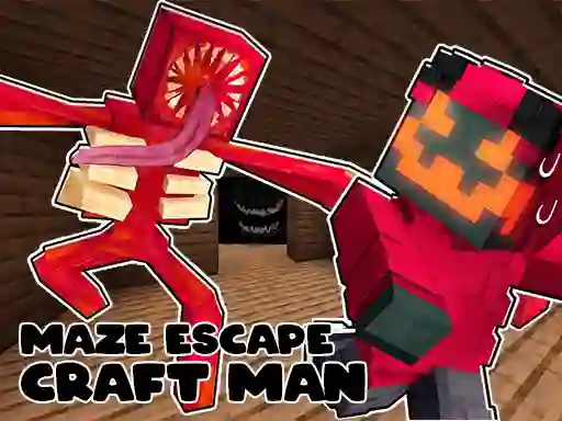 Maze Escape: Craft Man — free online game