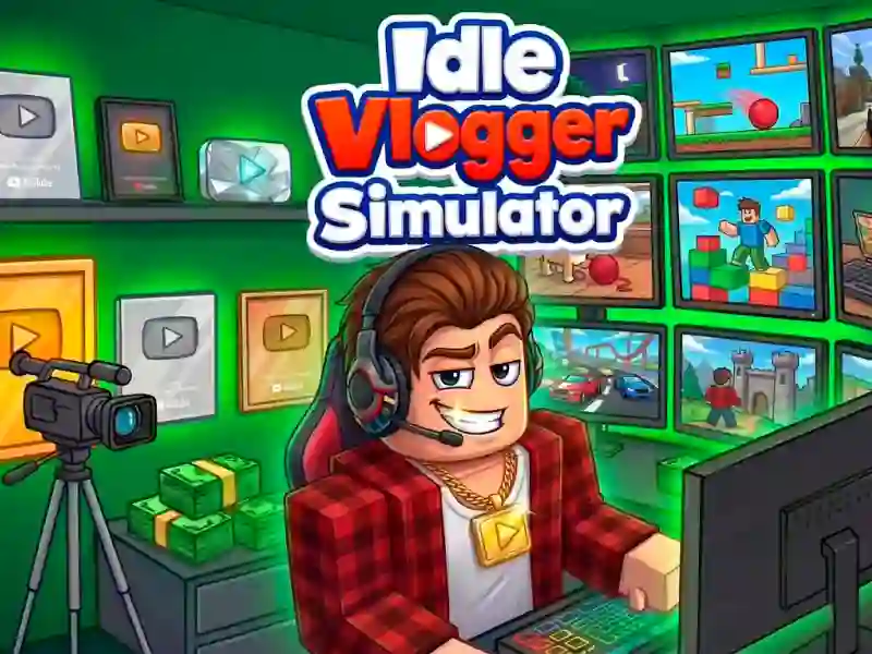თამაში Idle Vlogger Simulator ონლაინ