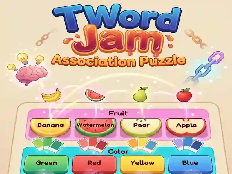 Spēle Word Jam Association Puzzle online
