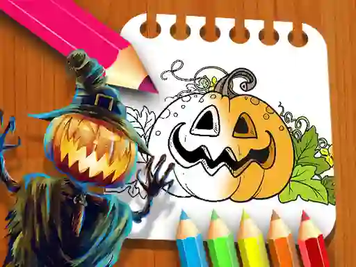 Hallowen Coloring Book — free online game
