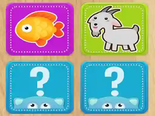 Find Animals Pair — free online game