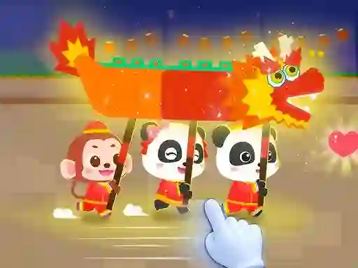 Little Panda Chinese Festival Crafts — free online game