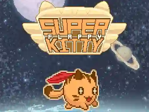 Flappy Super Kitty — free online game