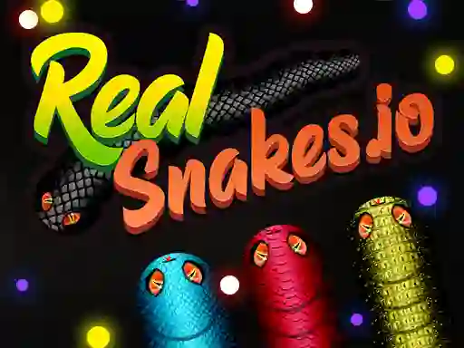 Real Snakes.io — free online game