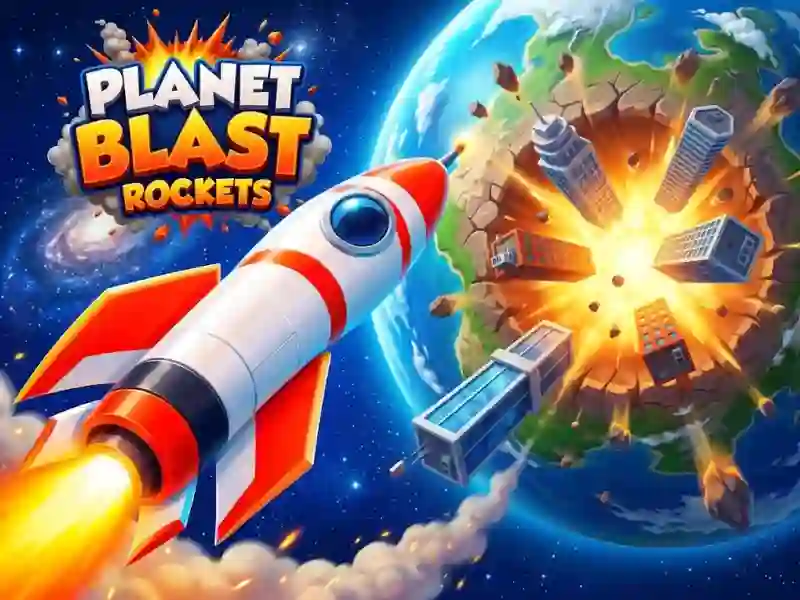 Logħba Planet Blast: Rockets onlajn