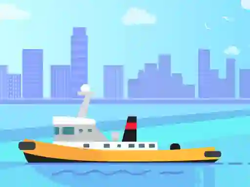 Leikur Big Boats Coloring á netinu