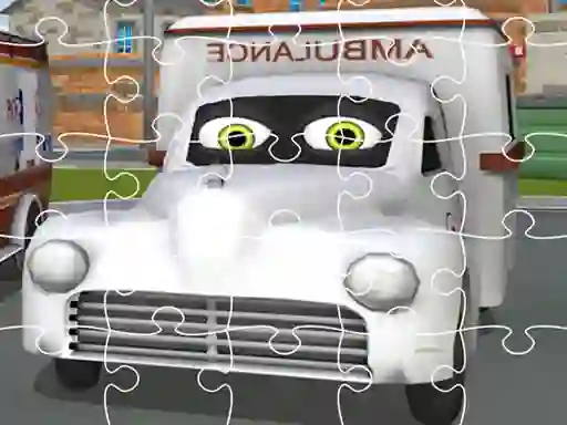 Gioco Ambulance Trucks Jigsaw in linea